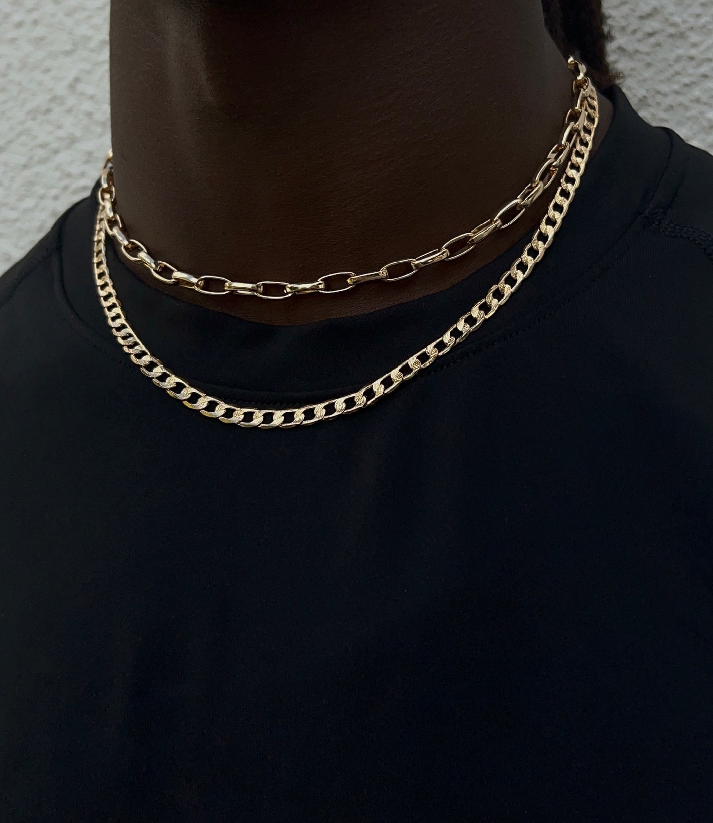 Puff chain and Flat cuban chain stack - iDRIP